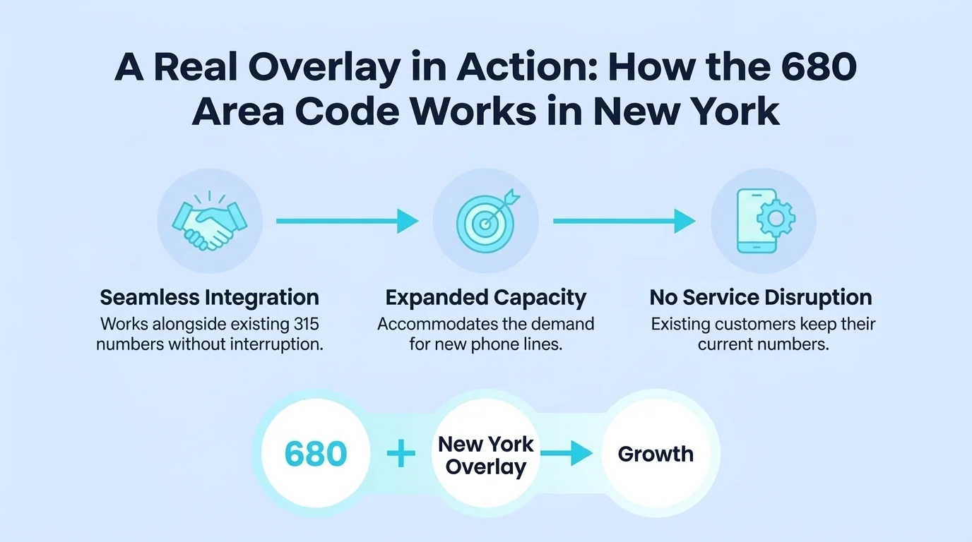 A Real Overlay in Action: How the 680 Area Code Works in New York
