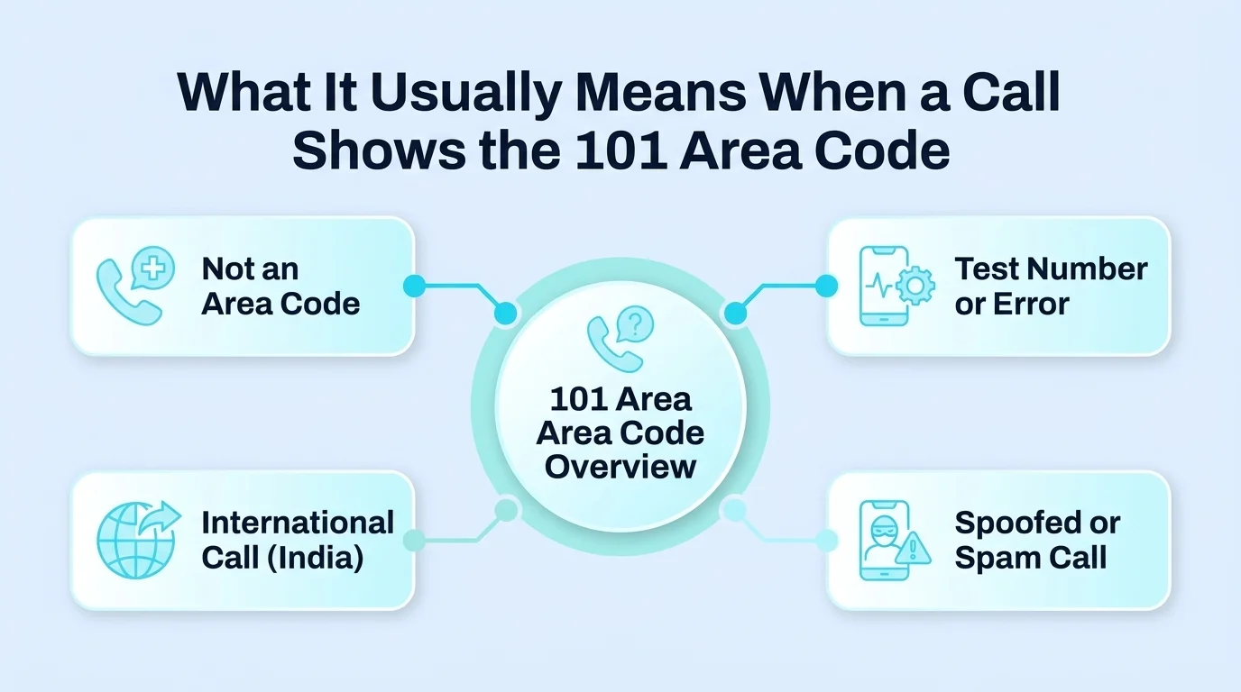 What It Usually Means When a Call Shows the 101 Area Code