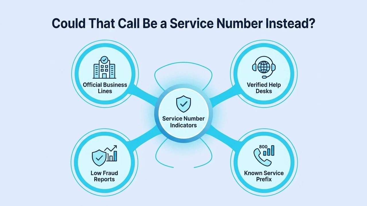 Could That Call Be a Service Number Instead?