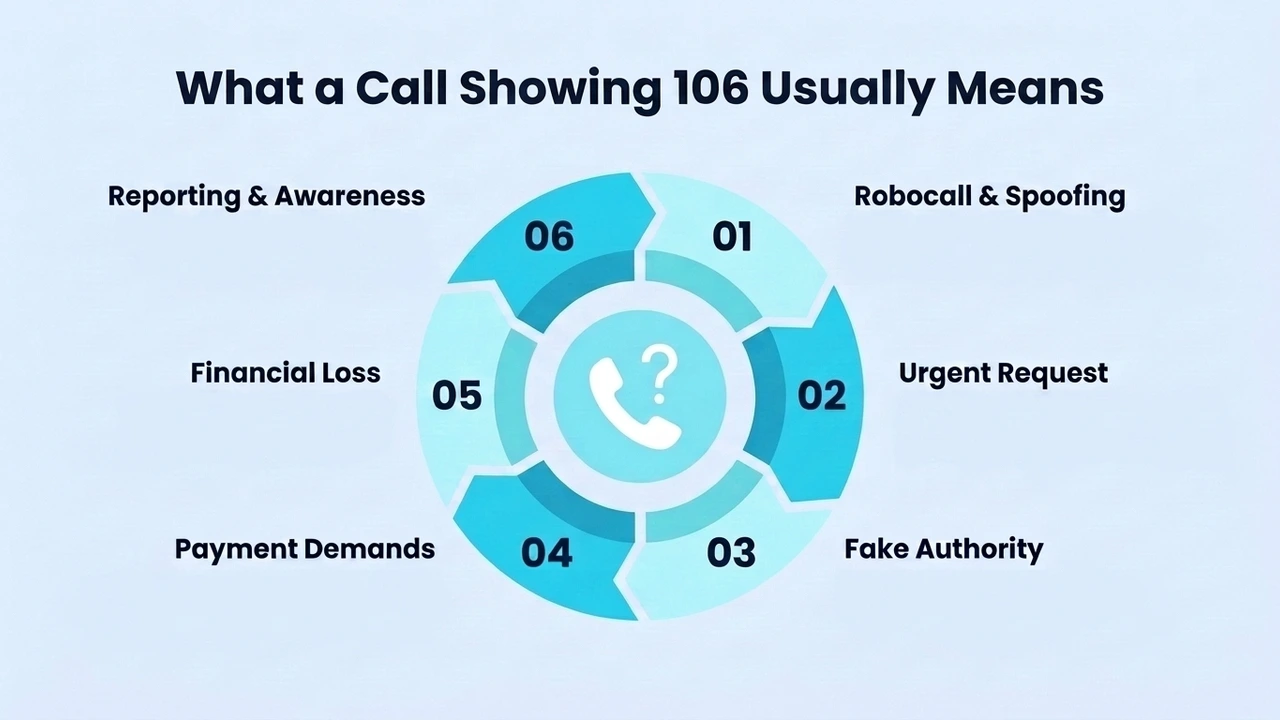 What a Call Showing 106 Usually Means