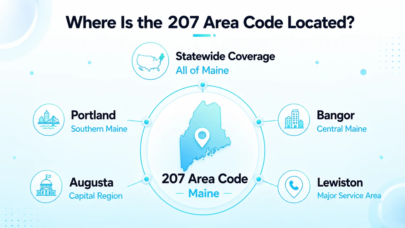 Where Is the 207 Area Code Located?