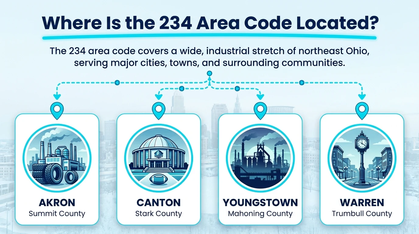 Summary graphic covering northeast Ohio's overlay numbering details
