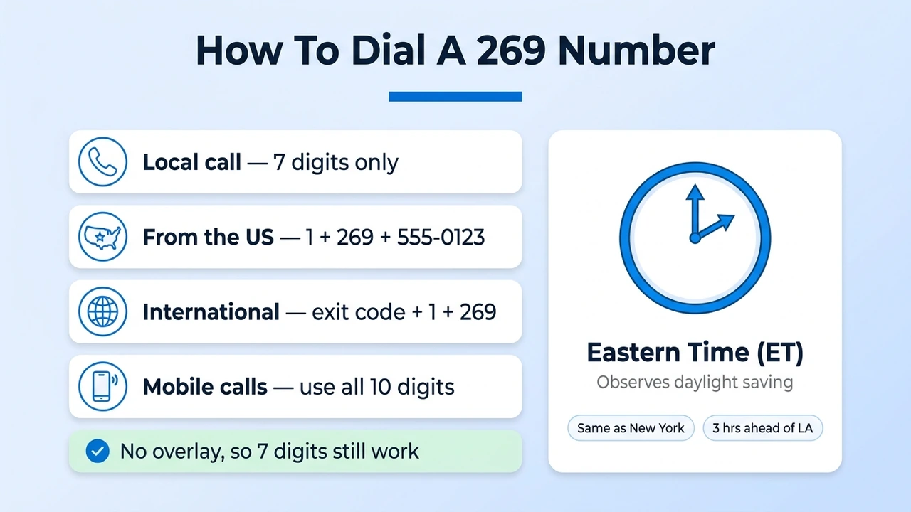 How To Dial A 269 Number