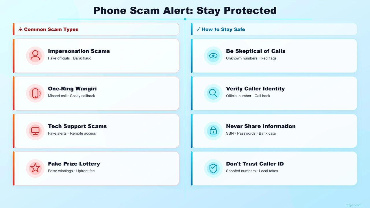 Warning signs of spoofed 302 area code calls and tips to avoid Delaware phone scams