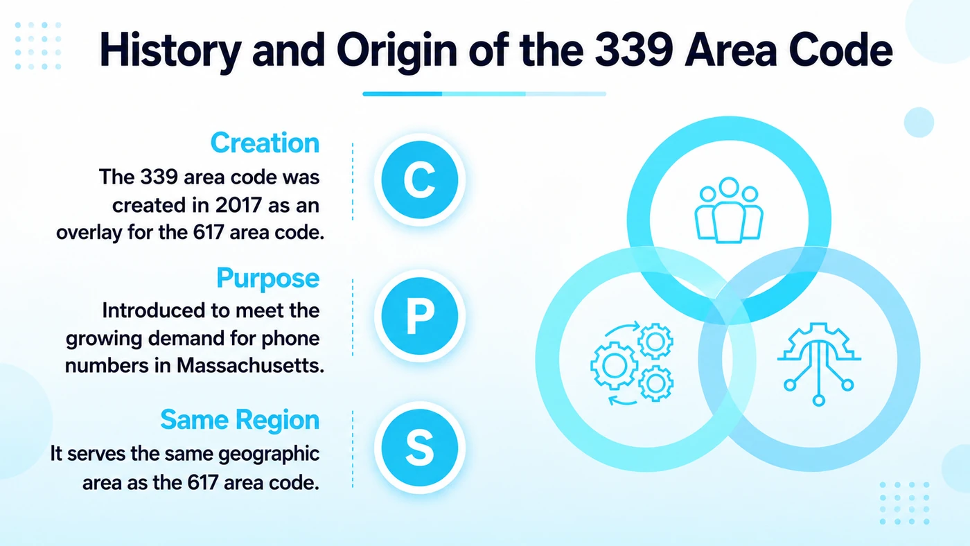 History and Origin of the 339 Area Code