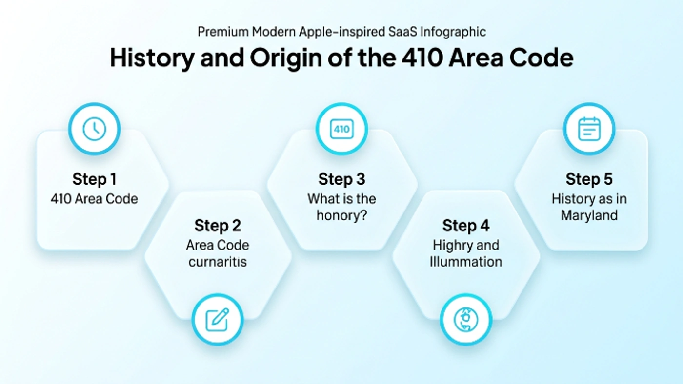 History and Origin of the 410 Area Code
