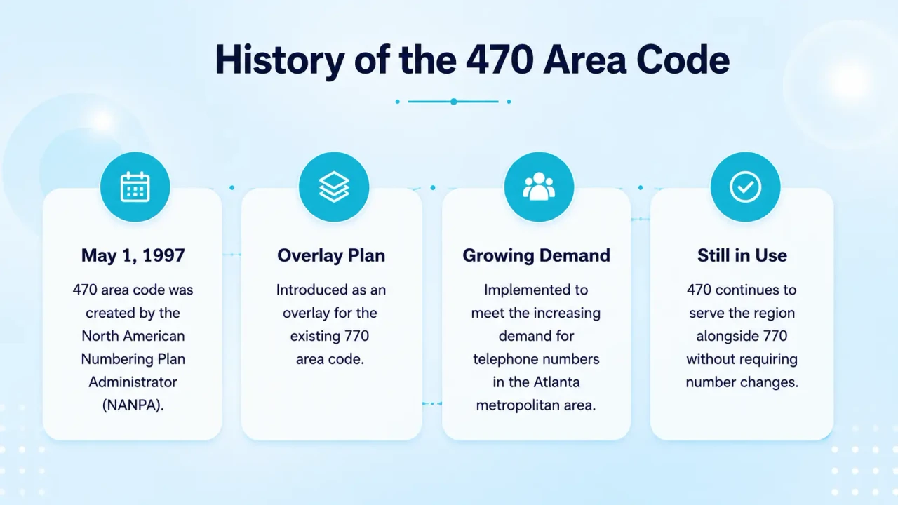 Timeline of Metro Atlanta Area Code History and Overlay Changes