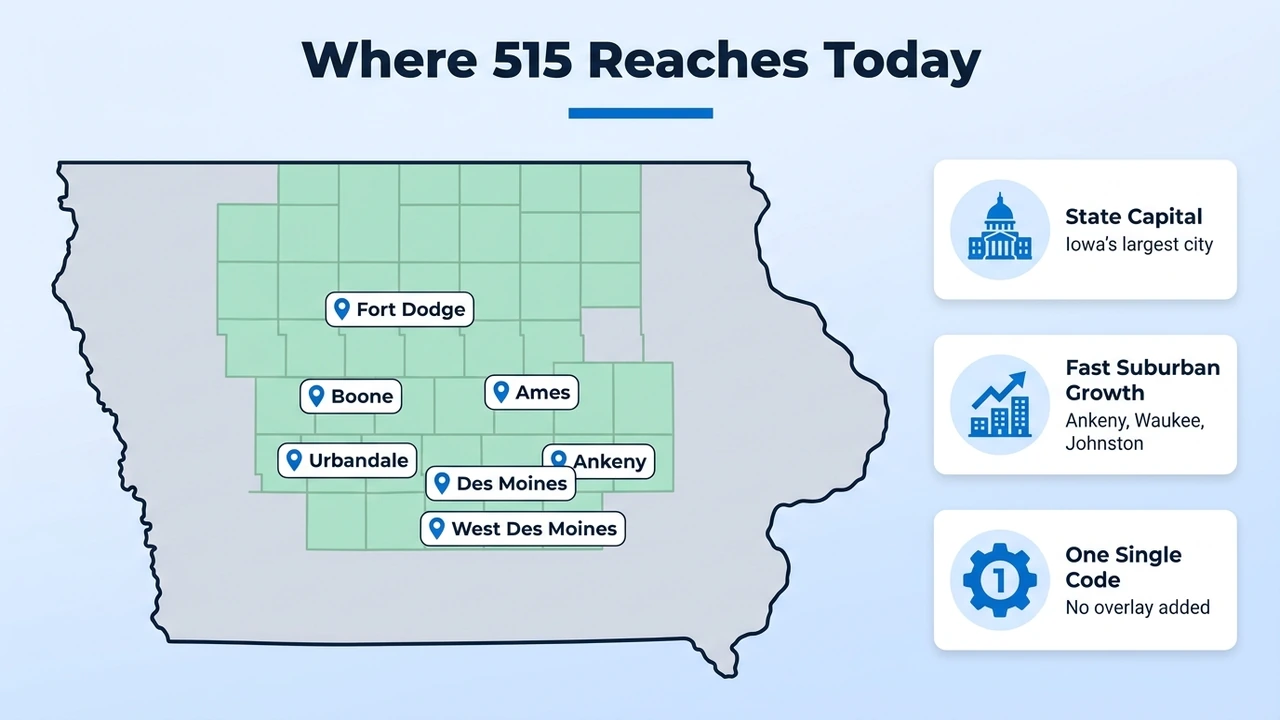 Where 515 Reaches Today