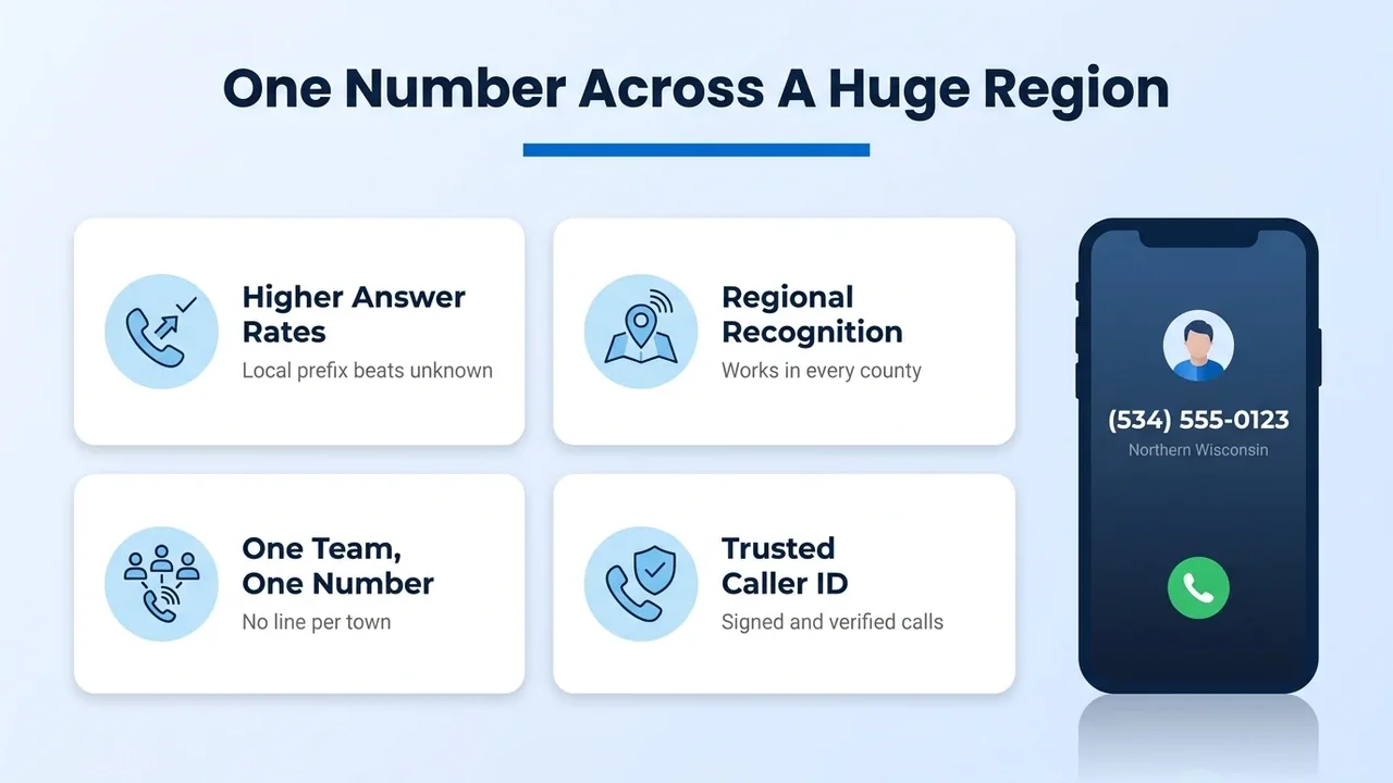 One Number Across A Huge Region