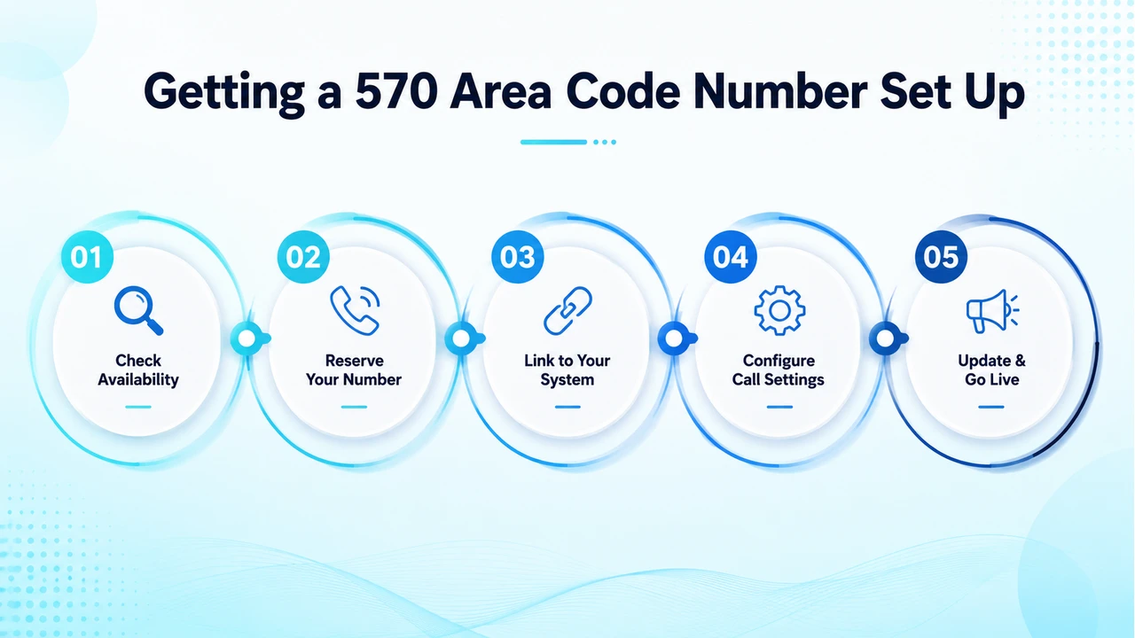 Getting a 570 Area Code Number Set Up