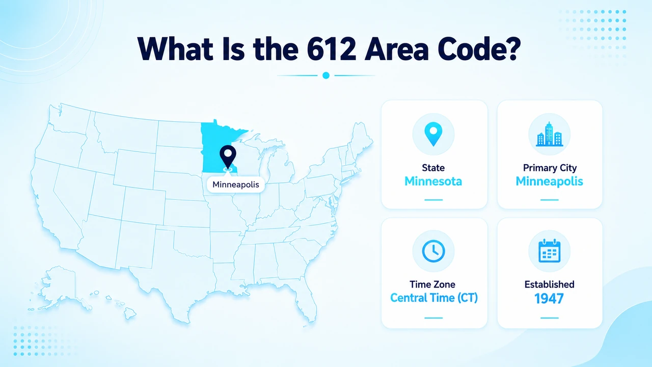What is the 612 Area Code
