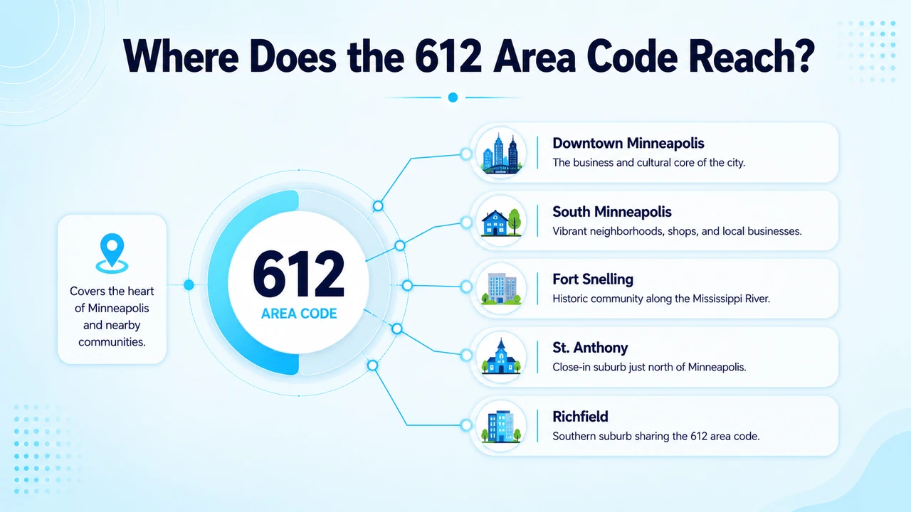 Where Does the 612 Area Code Reach