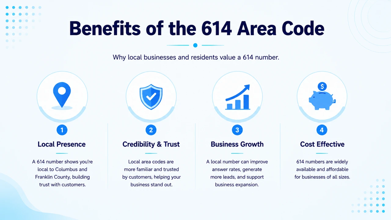 Benefits of a local Columbus business phone number