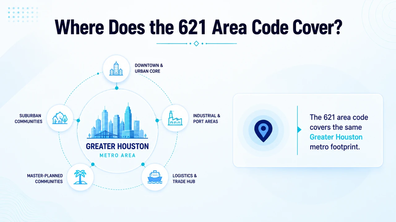 Where Does the 621 Area Code Cover