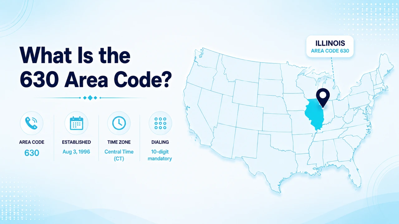 What is the 630 Area Code