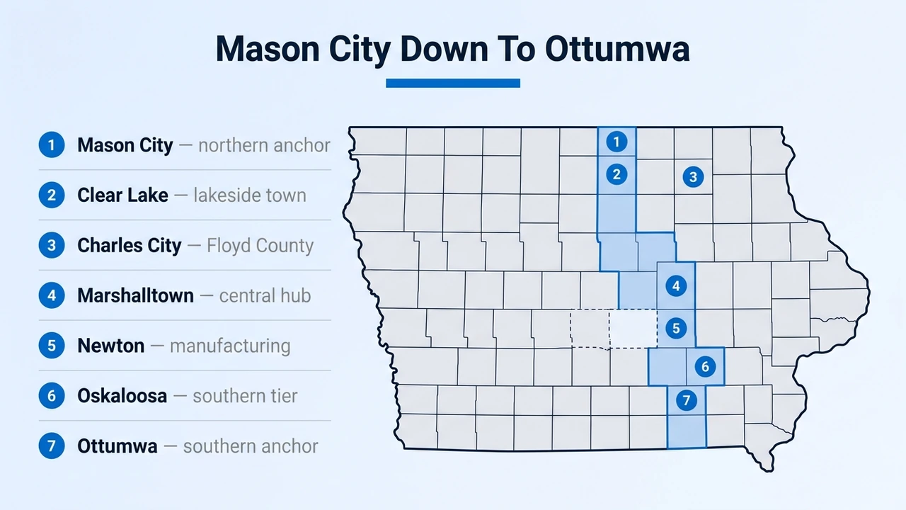 Mason City Down To Ottumwa