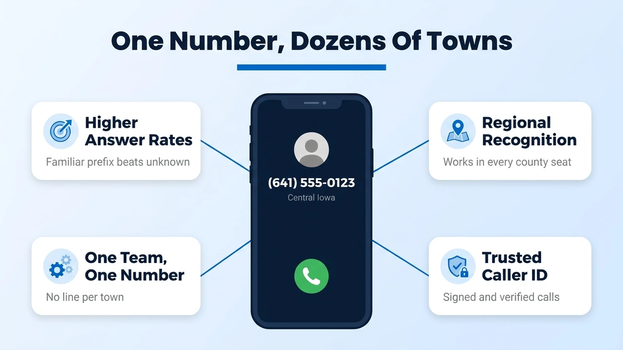 One Number, Dozens Of Towns