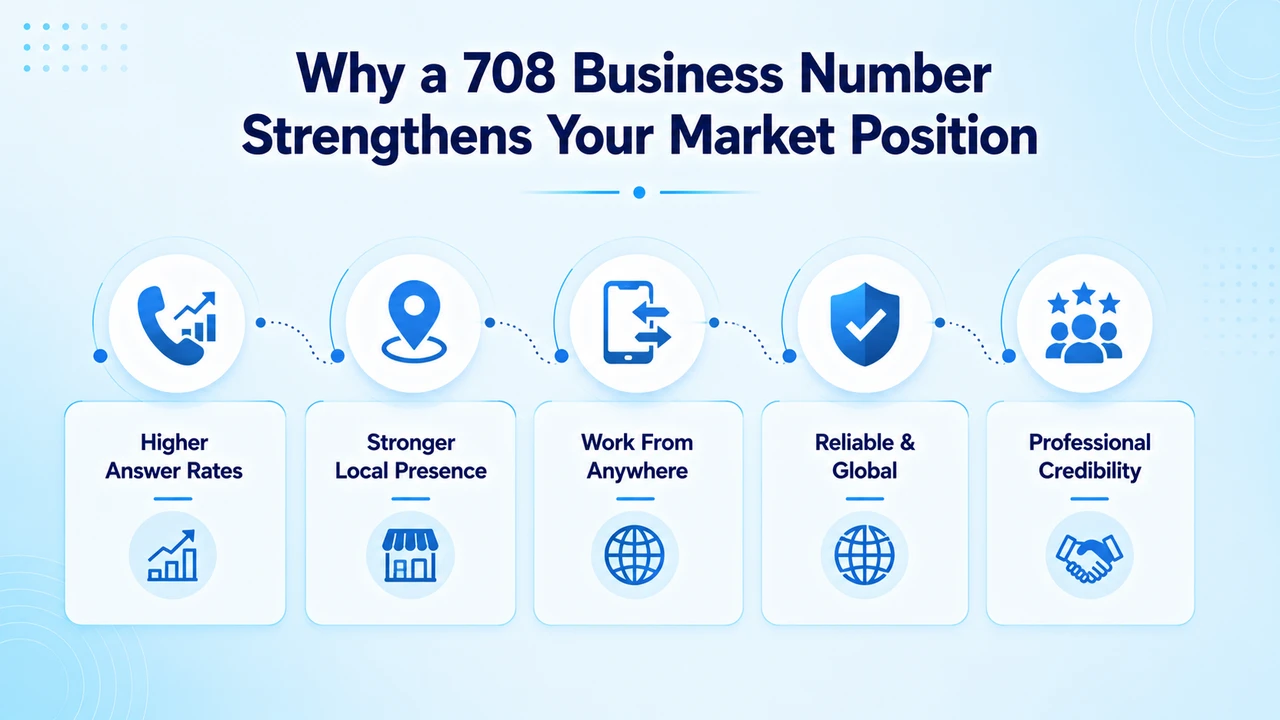 Benefits of a local Chicago suburbs business phone number