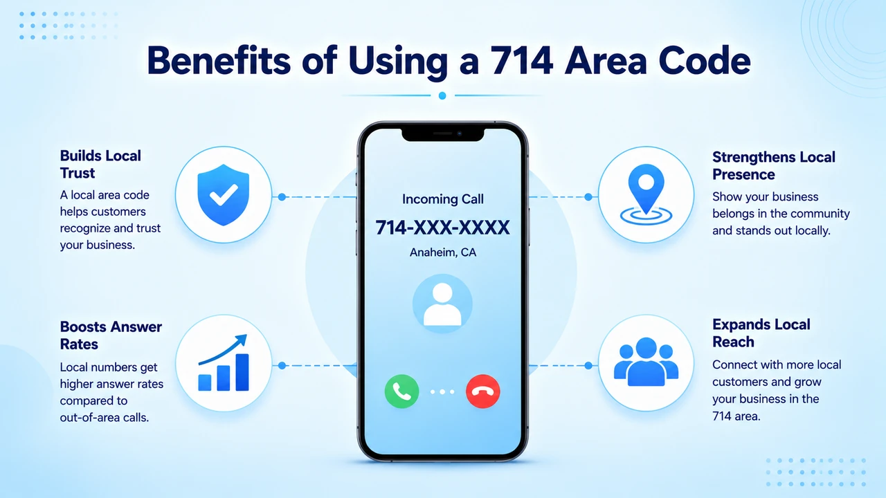 Benefits of a local Orange County business phone number