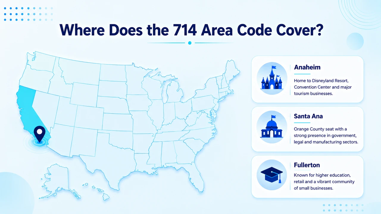 Where Does the 714 Area Code Cover