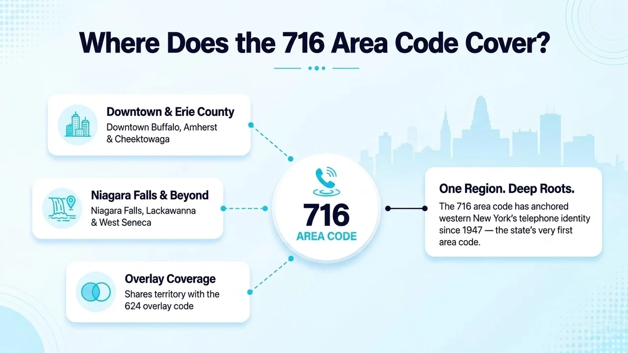 Where Does the 716 Area Code Cover