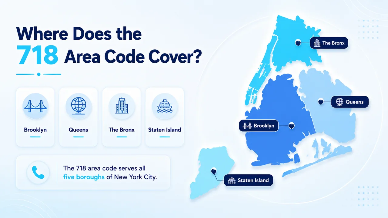 Where Does the 718 Area Code Cover