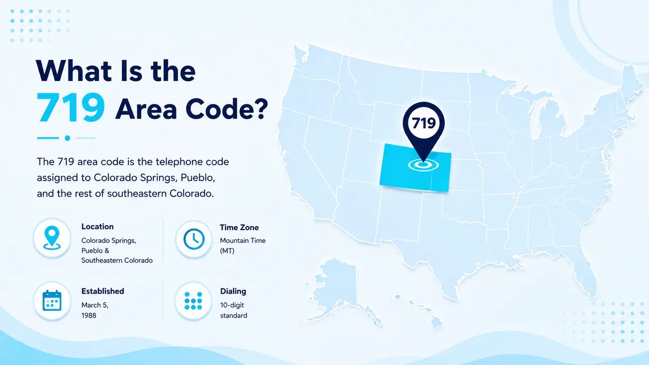What is the 719 Area Code
