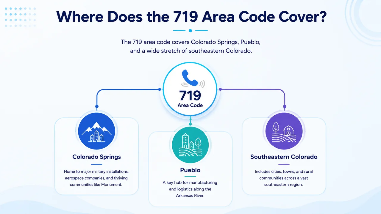 Where Does the 719 Area Code Cover