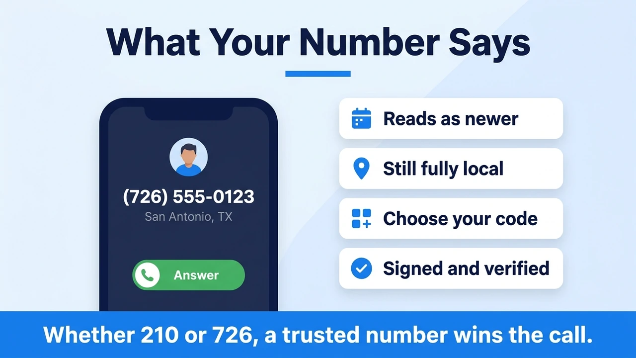 What Your Number Says — why a local San Antonio number still wins the call