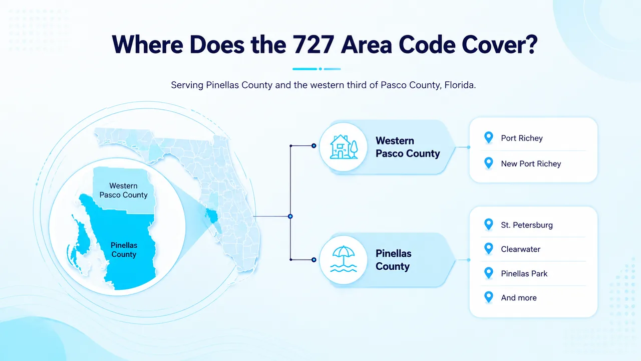 Where Does the 727 Area Code Cover