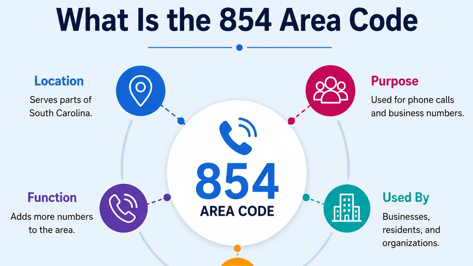 Quick facts on what the 854 prefix is and where it's used