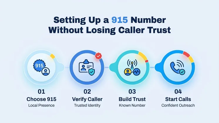 Setting Up a 915 Number Without Losing Caller Trust — choose 915, verify caller, build trust, start calls