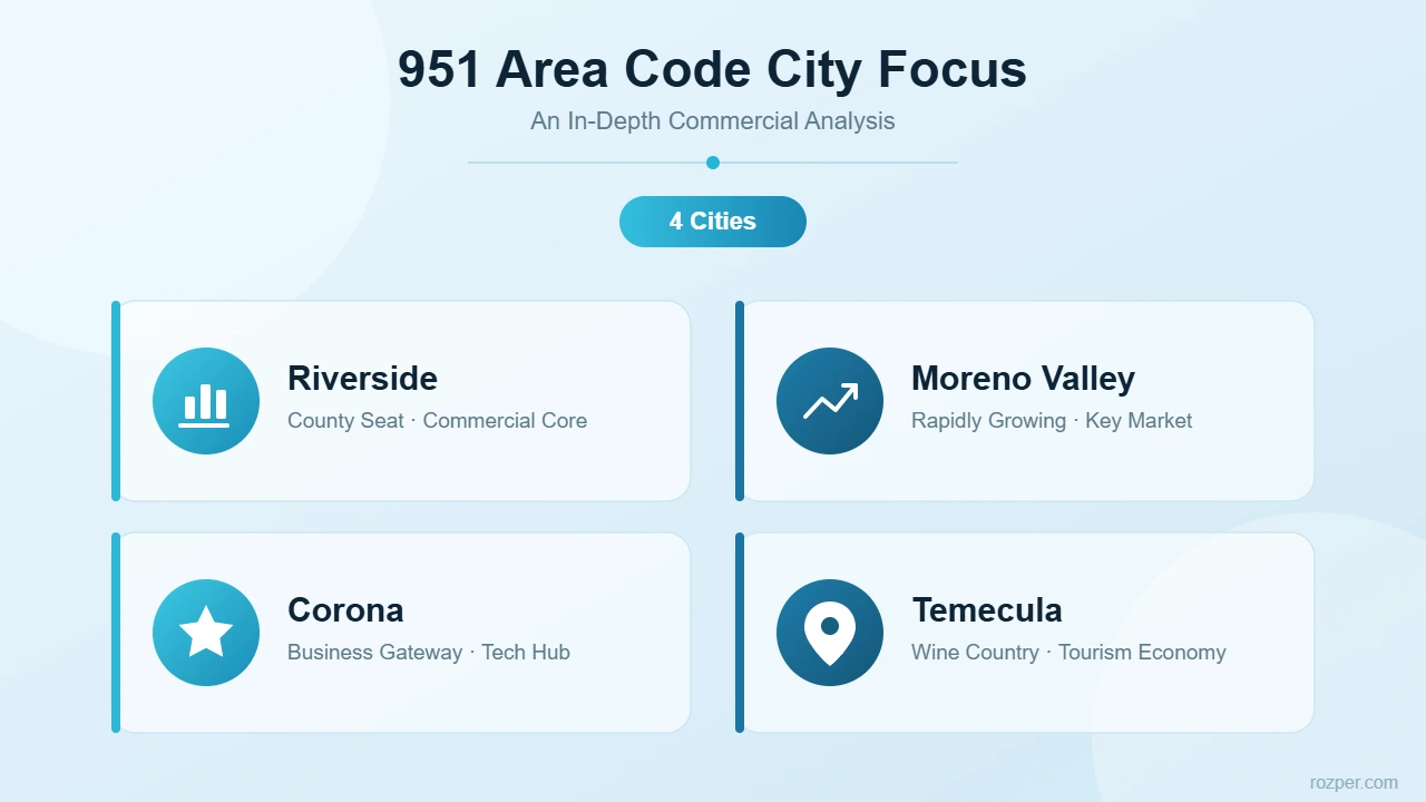 Riverside Moreno Valley Corona and Temecula 951 Business Guide