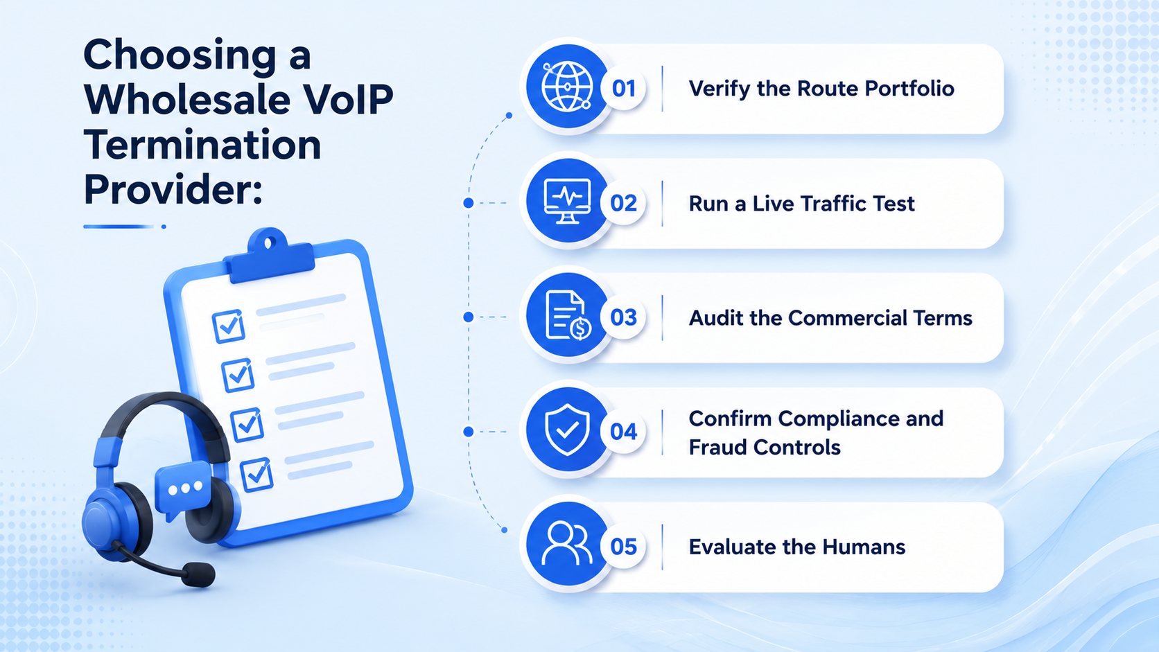 How to Evaluate and Select a Wholesale VoIP Termination Provider