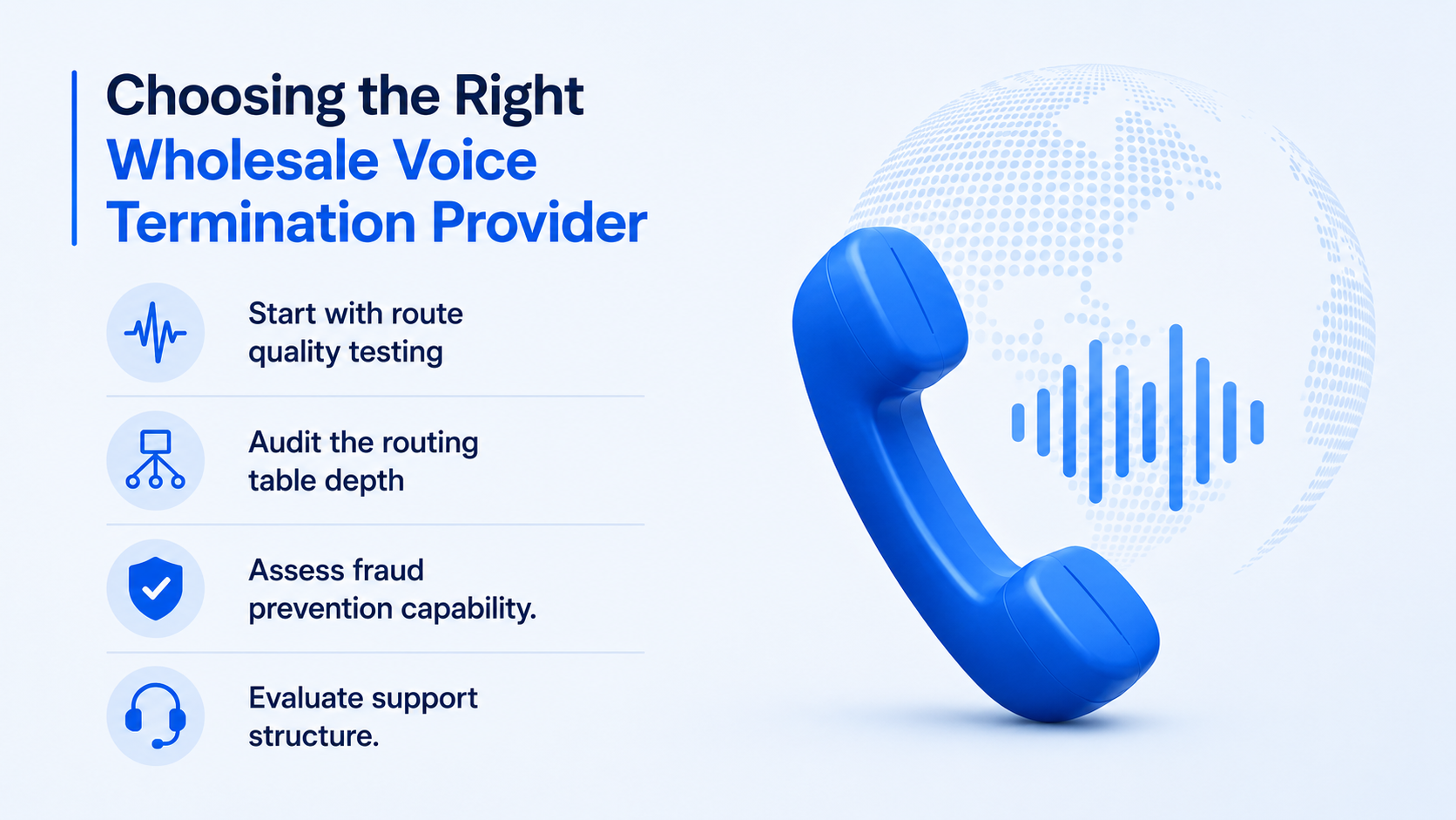Choosing the Right Wholesale Voice Termination Provider