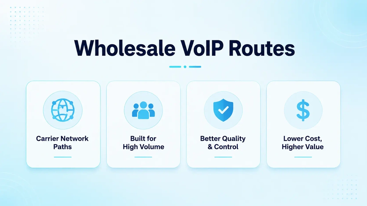 What is wholesale voip