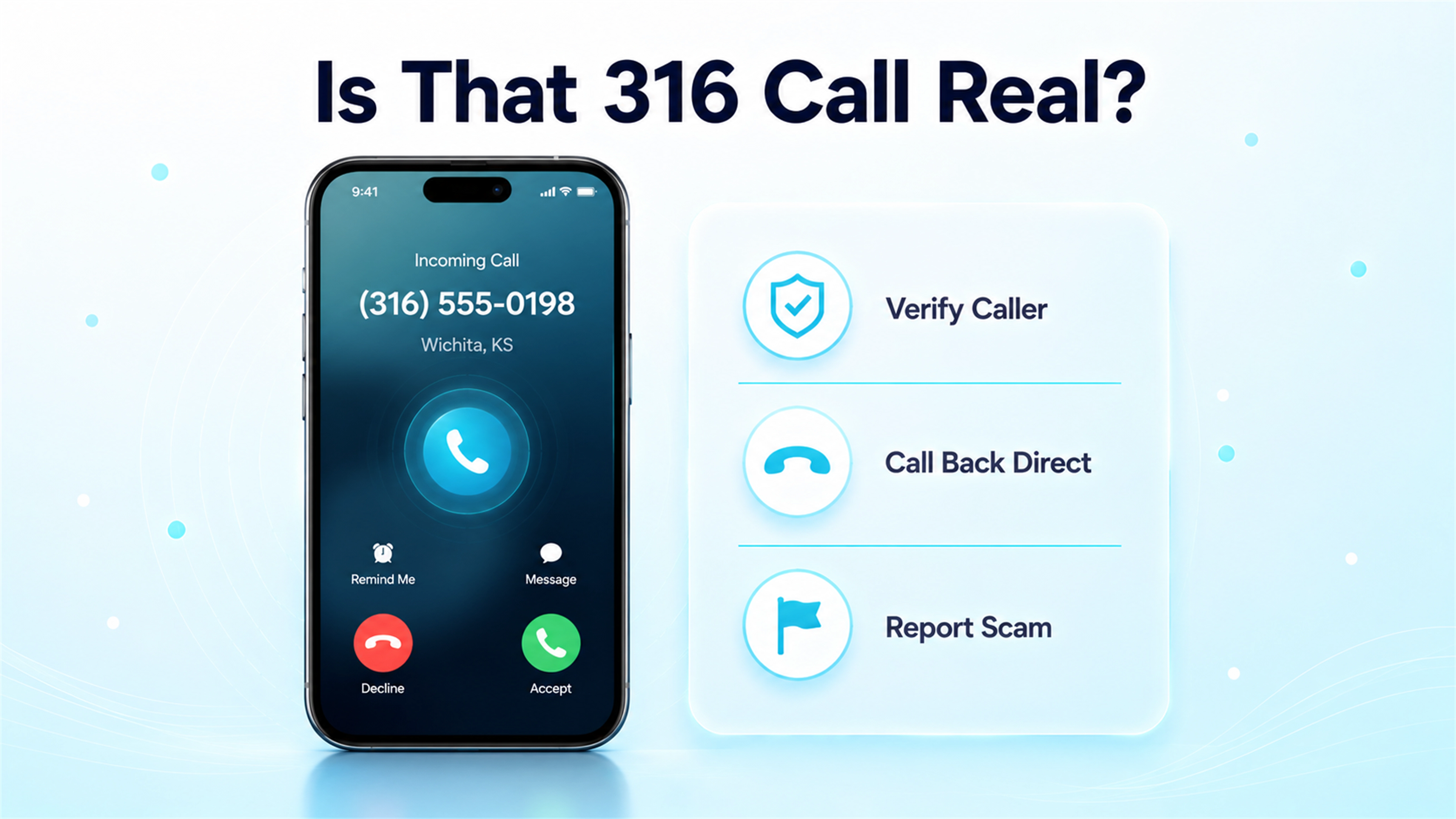 A Call From 316 Just Popped Up — Here's How to Tell If It's Real