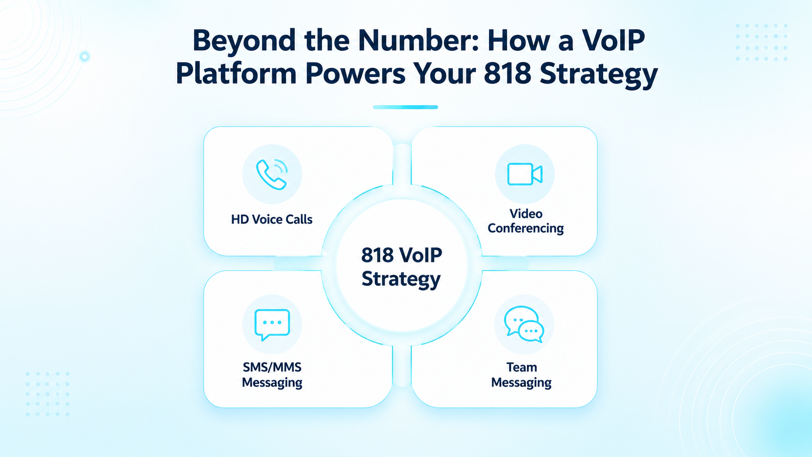 Beyond the Number: How a VoIP Platform Powers Your 818 Strategy