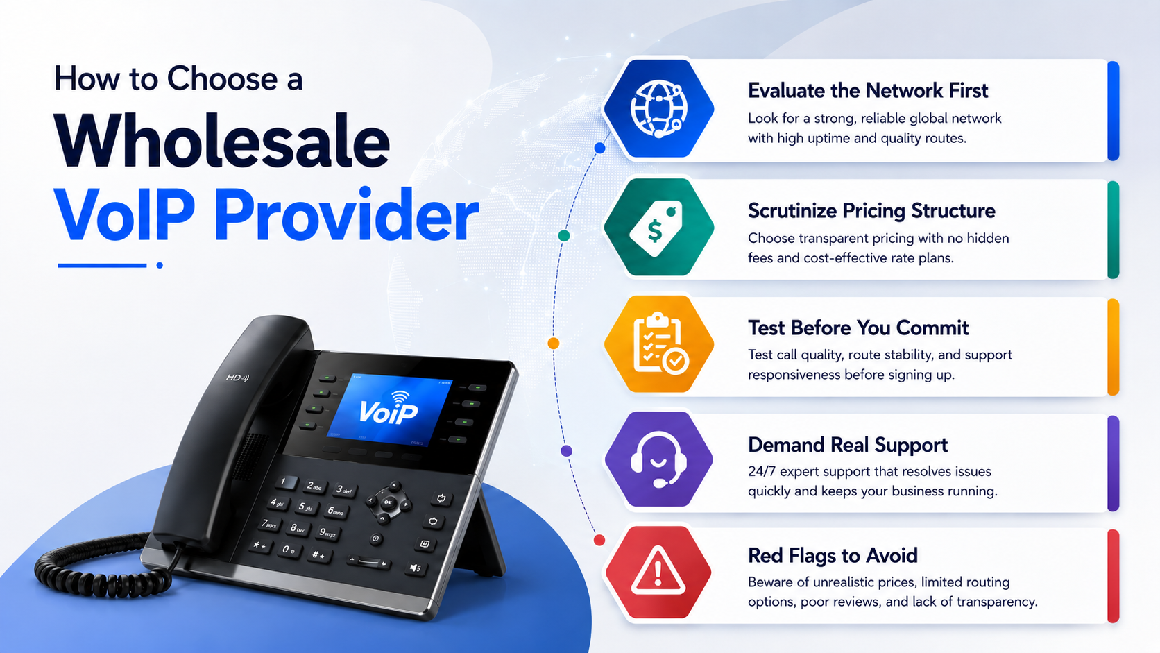 How to Choose a Wholesale VoIP Provider