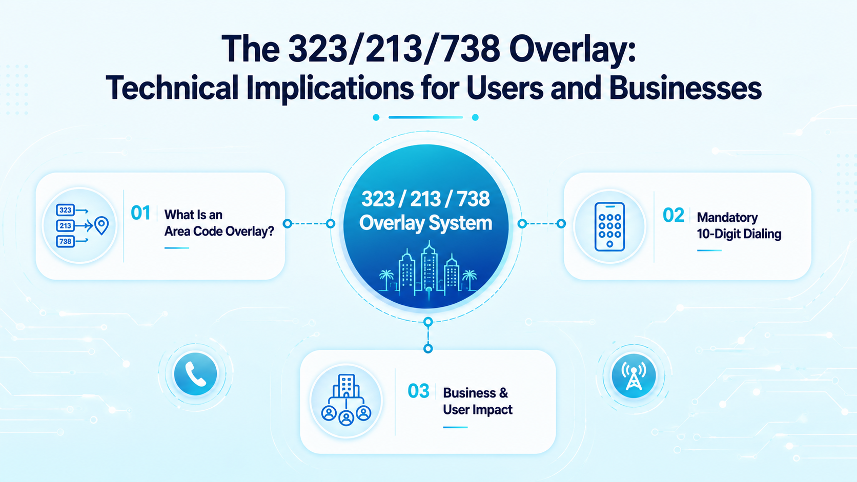 The 323/213/738 Overlay: Technical Implications for Users and Businesses
