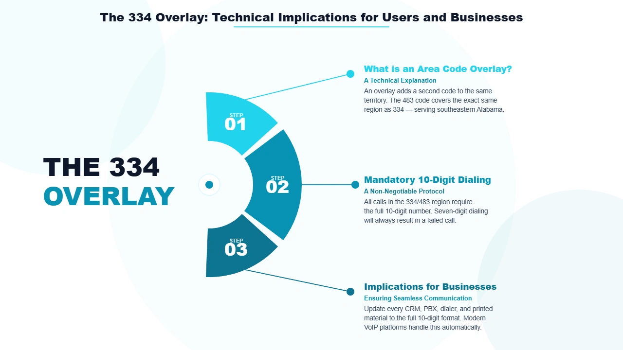 The 334 Overlay: Technical Implications for Users and Businesses