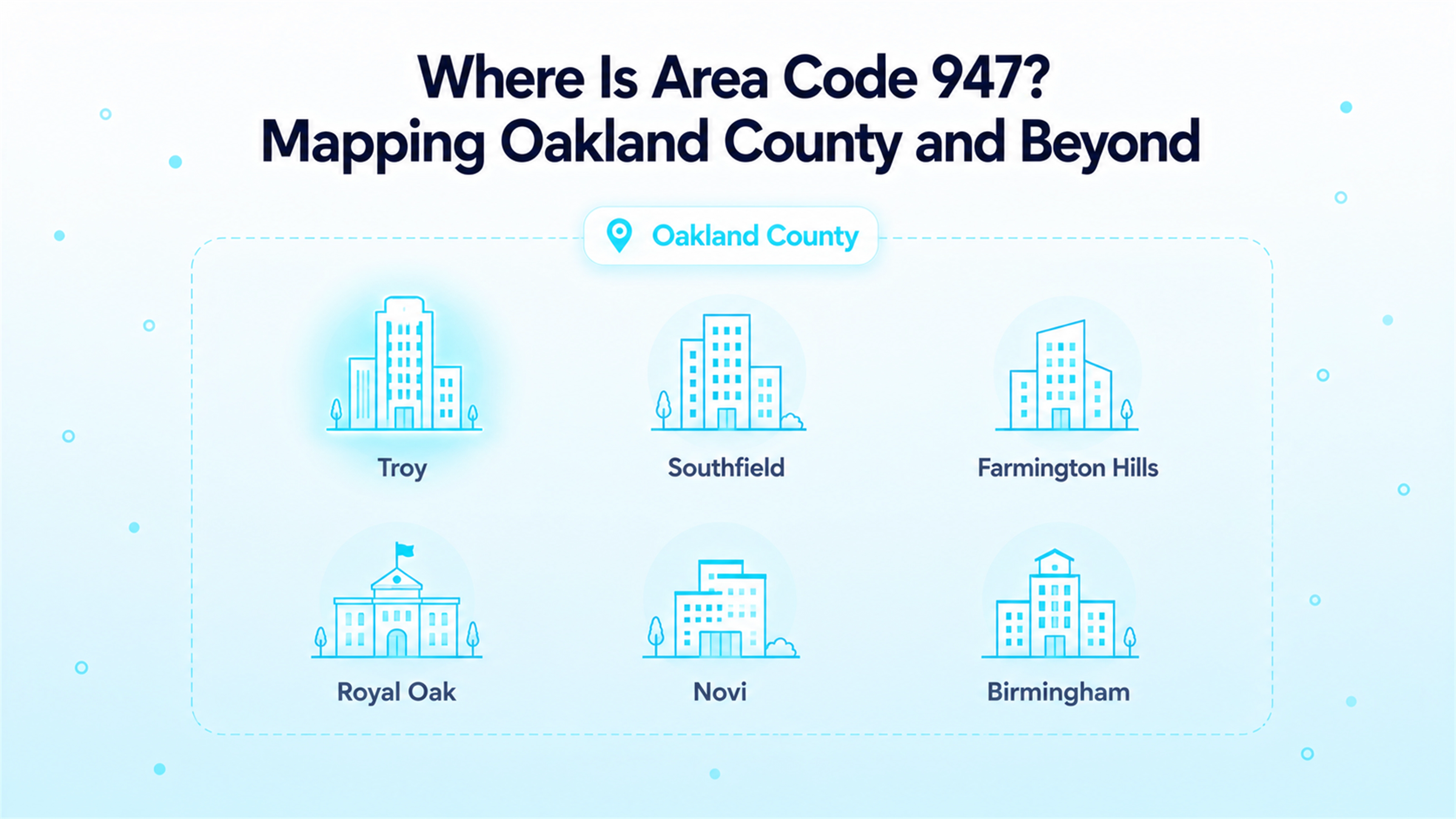 Where Is Area Code 947? Mapping Oakland County and Beyond
