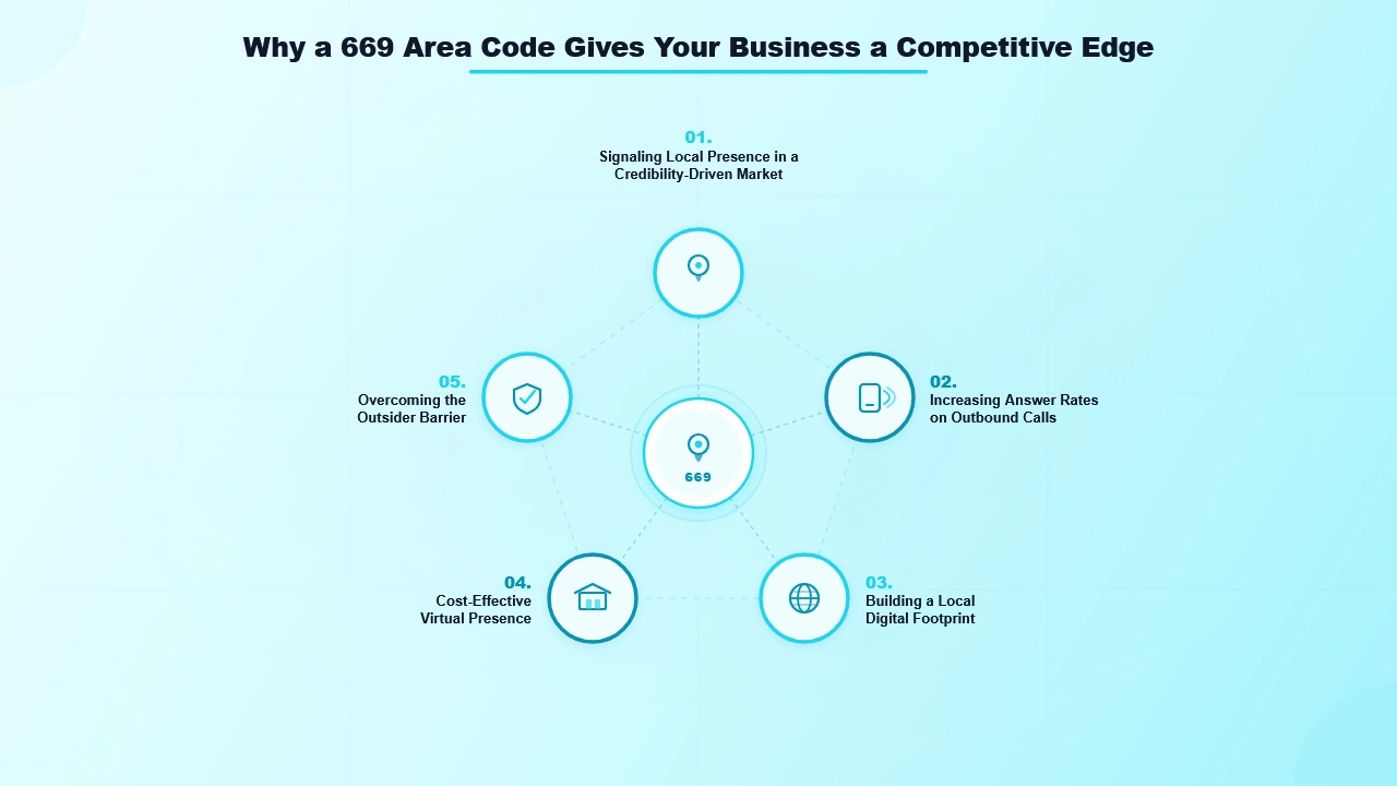 Why a 669 Area Code Gives Your Business a Competitive Edge