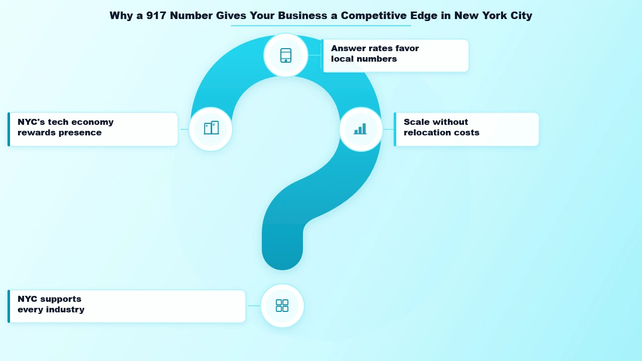 Why a 917 Number Gives Your Business a Competitive Edge in New York City